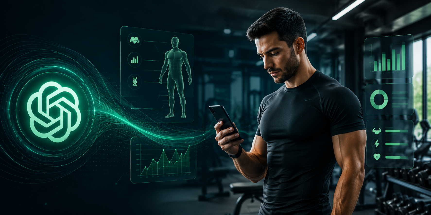 Cómo usar ChatGPT para diseñar una rutina de gimnasio basada en tu biometría real.