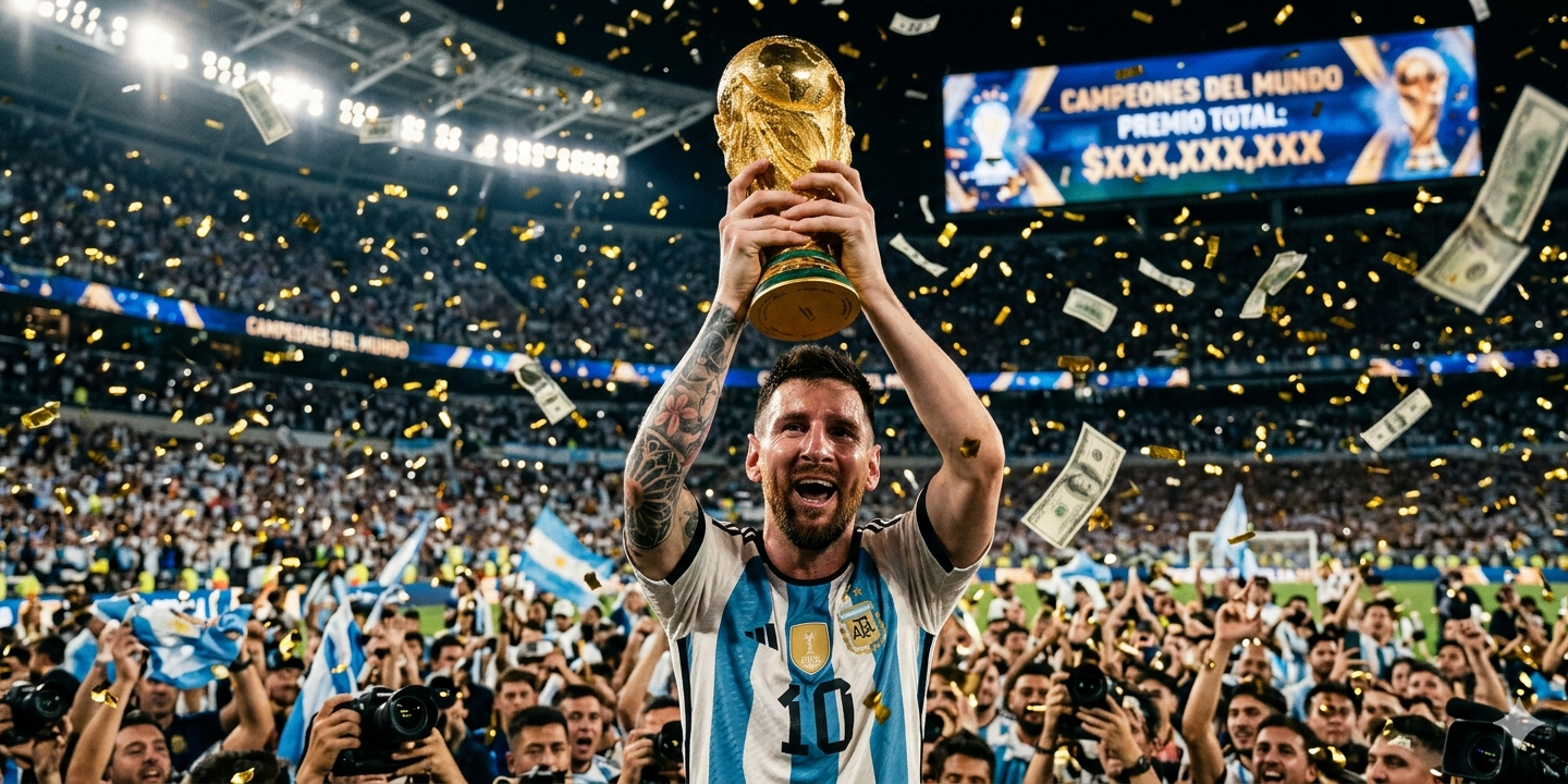 ¿Cuánto dinero gana realmente un campeón del mundo?